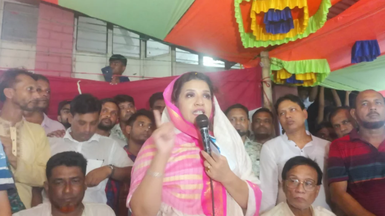 বিএনপিতে চাঁদাবাজের ঠাঁই নেই: শামা ওবায়েদ